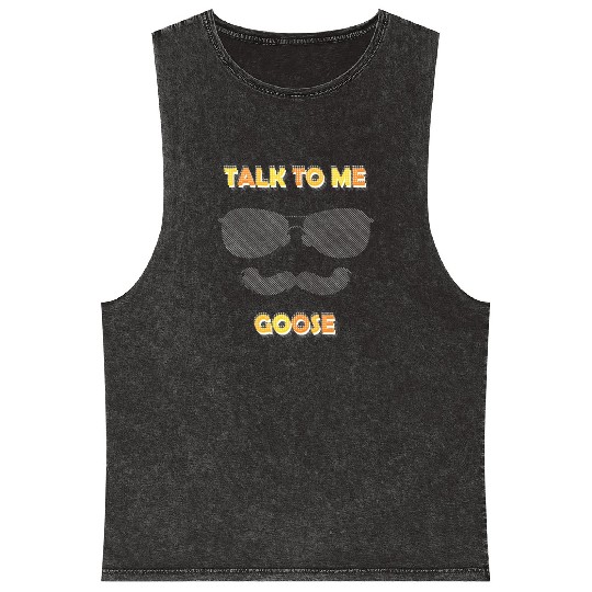 Talk To Me Goose Mineral Wash Tank Tops