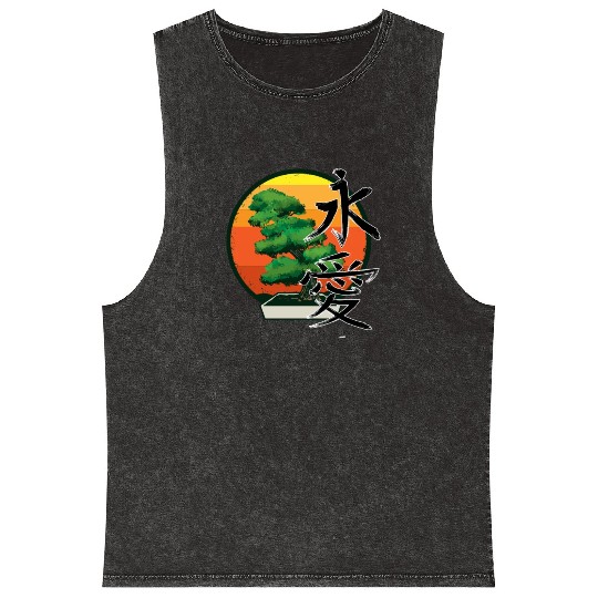 Dinosaur Velociraptor Raptor Prehistoric Dino Mineral Wash Tank Tops