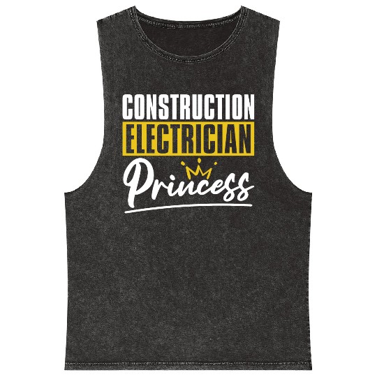 Electrician Electrical Engineer Lineman Mineral Wash Tank Tops