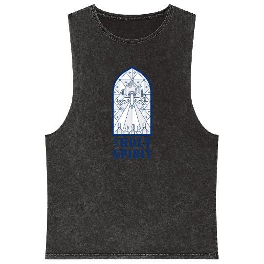 The Holy Spirit Mineral Wash Tank Tops
