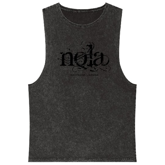 NOLA New Orleans Mineral Wash Tank Tops