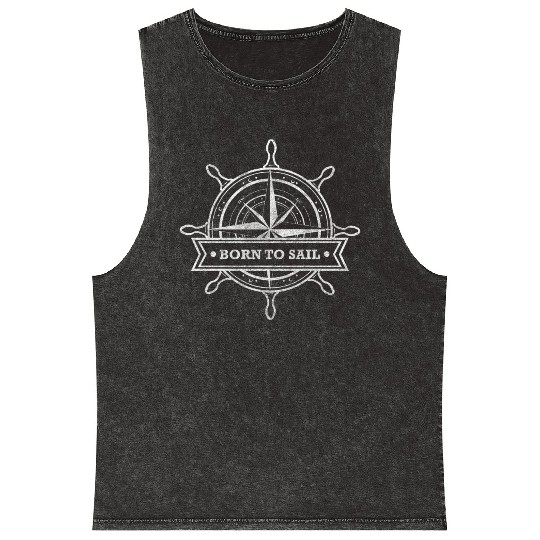 Compass North Freedom Lifestyle Mineral Wash Tank Tops
