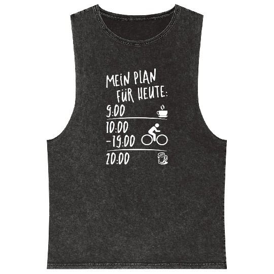 My Plan Cycling Mineral Wash Tank Tops