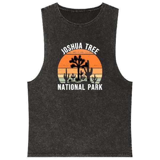 Vintage Joshua Tree National Park Mineral Wash Tank Tops