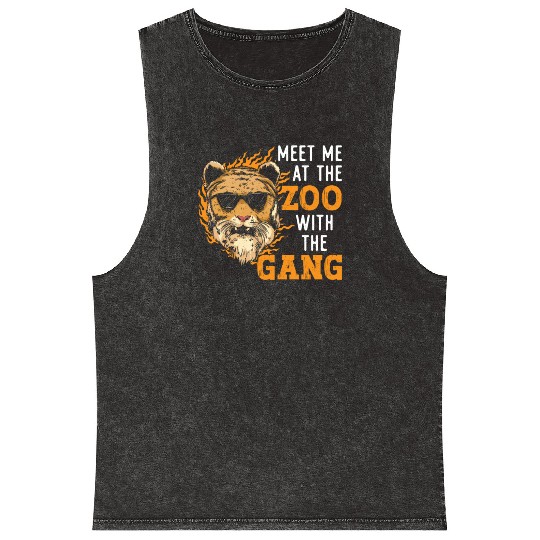 Zookeeper Animal Care Zookeeping Wildlife Nature Mineral Wash Tank Tops
