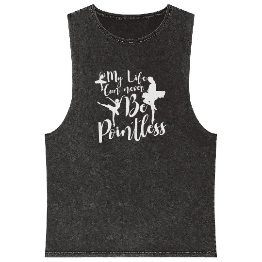 Ballet Ballerina Dance Dancer Dancing Ballet Gift Mineral Wash Tank Tops