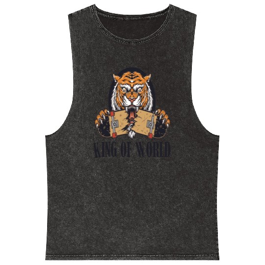 Lion King World Mineral Wash Tank Tops