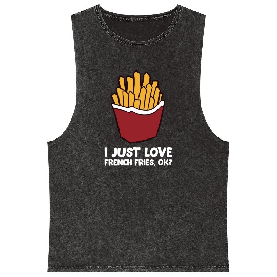 Fries - I just love french fries, ok? Mineral Wash Tank Tops