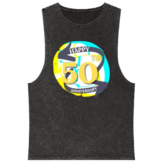 ANNIVERSARY 50 Mineral Wash Tank Tops