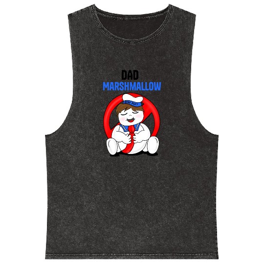 DAD ghostbusters 2 Mineral Wash Tank Tops