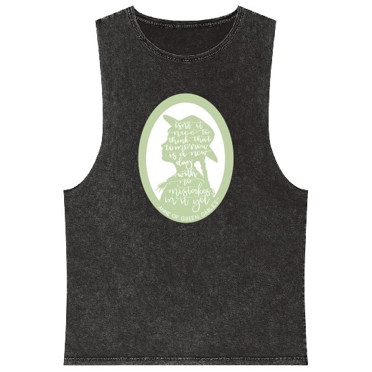 Anne of Green Gables Quote Mineral Wash Tank Tops