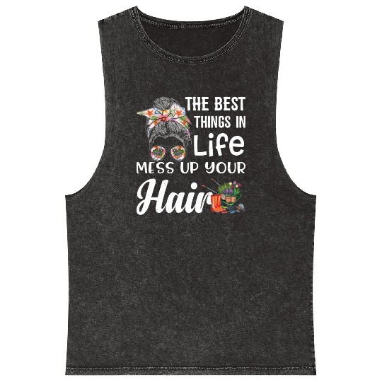Planting Gardening Harvest Flowers Lifestyle Gifts Mineral Wash Tank Tops