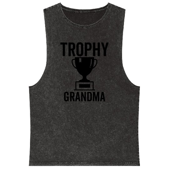 Trophy Grandma Mineral Wash Tank Tops