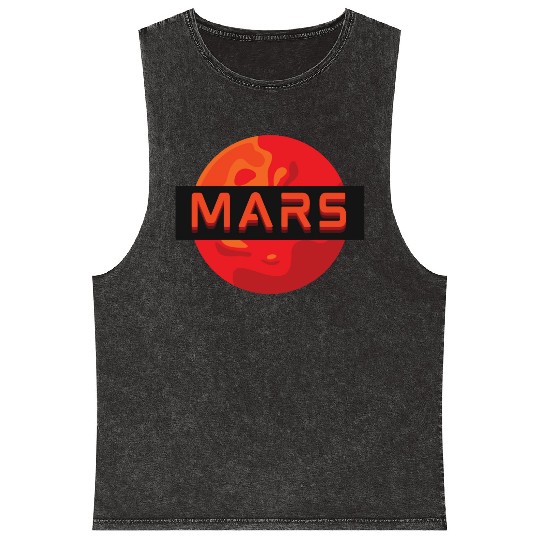 Mars Mineral Wash Tank Tops