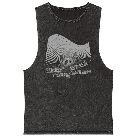 Eyes Wide Winter Come 2 The Light Grey Mineral Wash Tank Tops
