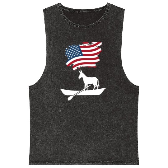 Donkey Pox The Disease Destroying America biden Mineral Wash Tank Tops