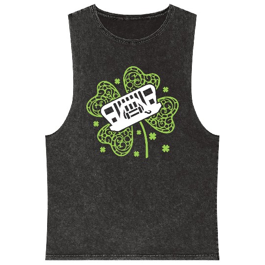 Shamrock Jeep Mineral Wash Tank Tops