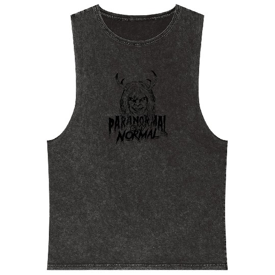 Paranormal is my normal - supernatural Mineral Wash Tank Tops