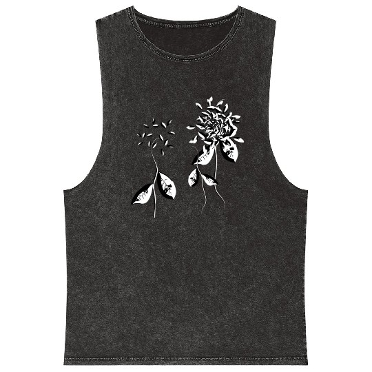 flowers plants nature flower plant Mineral Wash Tank Tops