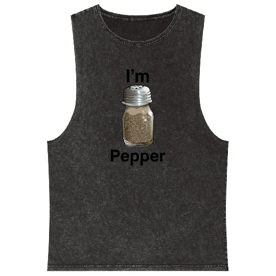 I'm Pepper Mineral Wash Tank Tops