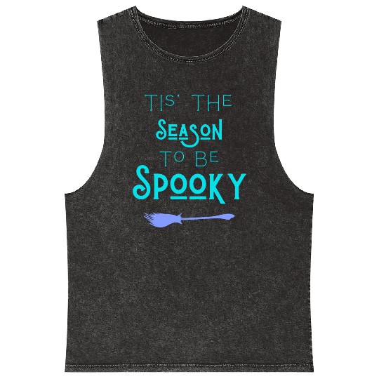 Tis the season to be spooky Mineral Wash Tank Tops