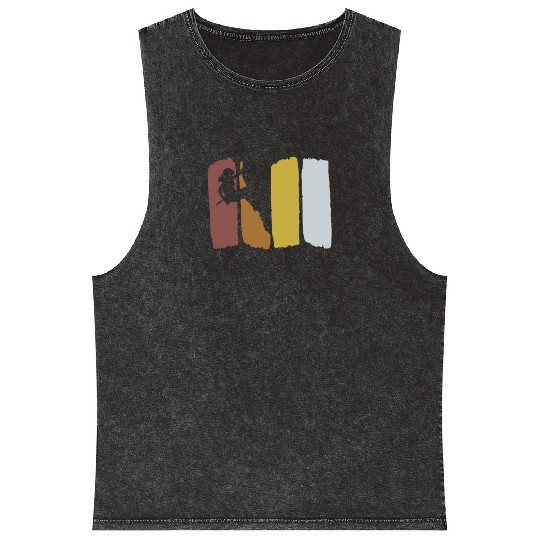 Climbing Vintage Mountaineering Bouldering Mineral Wash Tank Tops