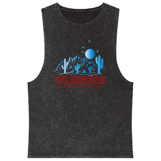 Wilderness California Westernstyle Mineral Wash Tank Tops