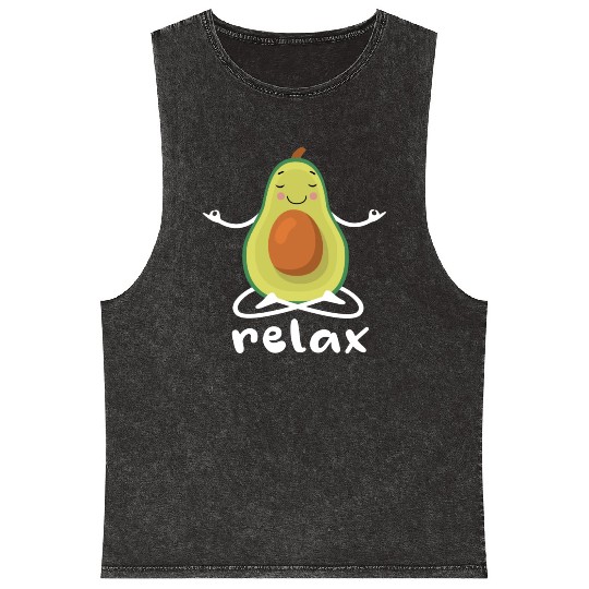 avocado relax Mineral Wash Tank Tops