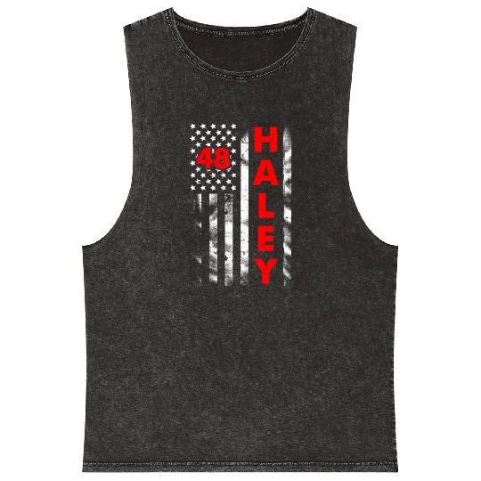 Haley Republican President Mineral Wash Tank Tops
