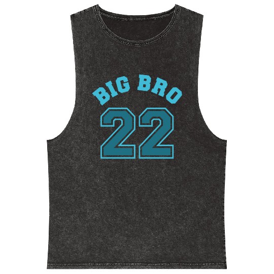 Big Bro 2022 Big Brother Baby Pregnancy Birth Boy Mineral Wash Tank Tops