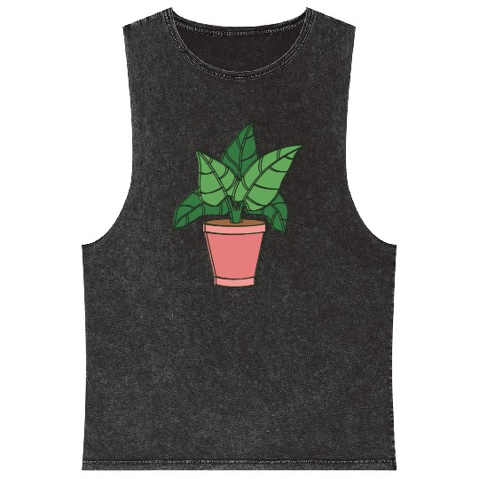 plant summer, automn, flowers, sea, plants Mineral Wash Tank Tops