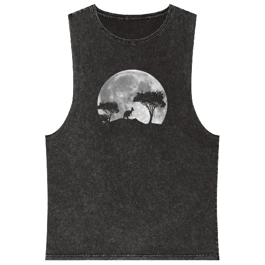 Great Kangaroo By Night Mineral Wash Tank Tops