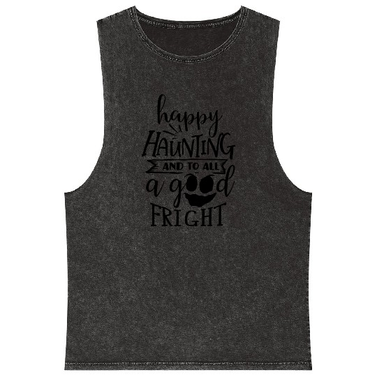 Fright Night Mineral Wash Tank Tops