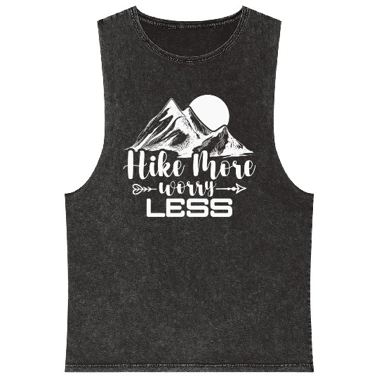 Go Hiking, Mountaineering Hiking Tour Mineral Wash Tank Tops