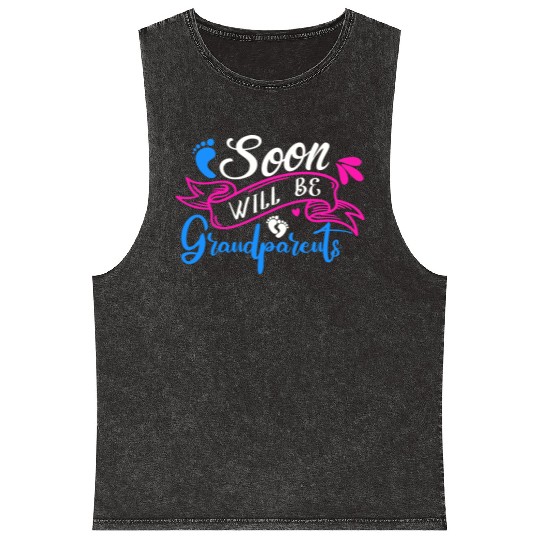 We Will Soon Become Grandparents, Be Grandparents Mineral Wash Tank Tops