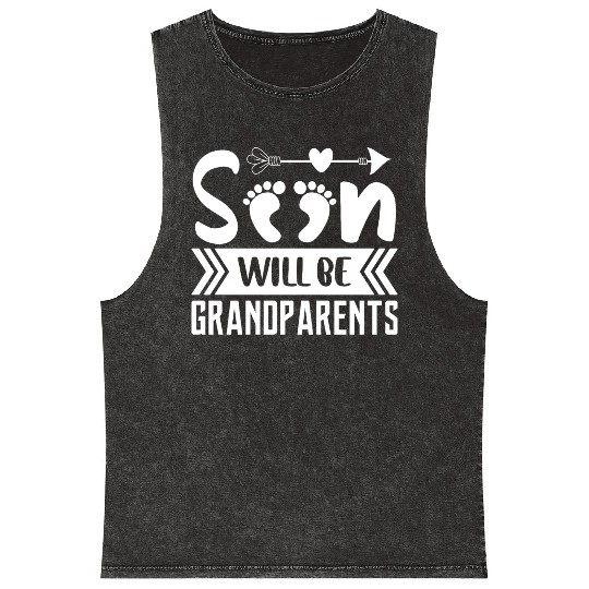 We Will Soon Become Grandparents, Be Grandparents Mineral Wash Tank Tops