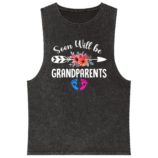 We Will Soon Become Grandparents, Be Grandparents Mineral Wash Tank Tops