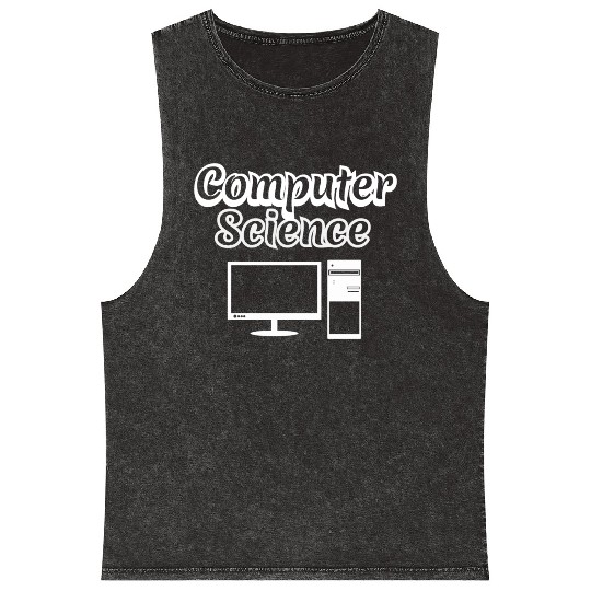 computer science Mineral Wash Tank Tops