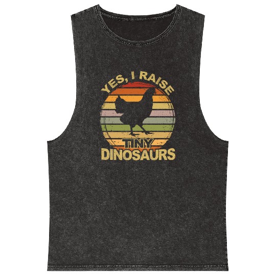 Chickens Rooster Chicken Farmer Hen Poultry Cock Mineral Wash Tank Tops