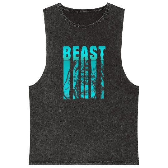 Gorilla Beast boxing MMA UFC Mineral Wash Tank Tops