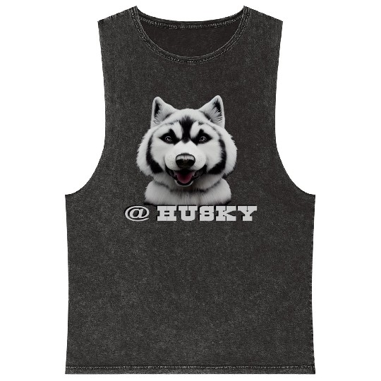Husky Mineral Wash Tank Tops