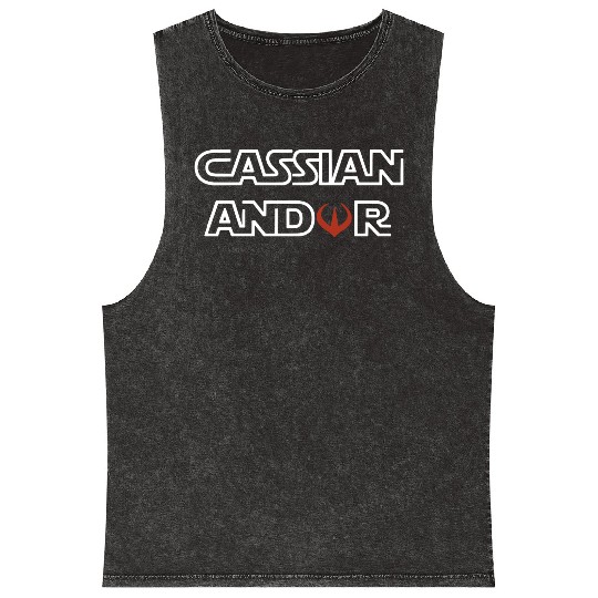 CASSIAN ANDOR Mineral Wash Tank Tops
