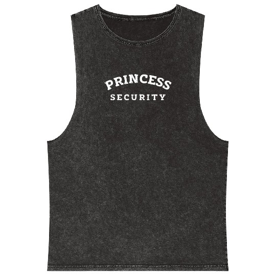 Princess Security - magical Mineral Wash Tank Tops