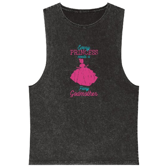 Every princess needs a fairy godmother - fairytale Mineral Wash Tank Tops