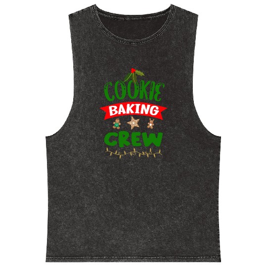 Cookie Baking Crew Mineral Wash Tank Tops