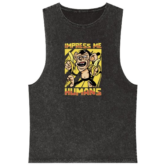 Monkey Banana Mineral Wash Tank Tops
