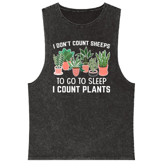 Planting Gardening Harvest Plants Lover Lifestyle Mineral Wash Tank Tops