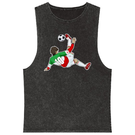 Iranian National Soccer Team I Football Iran Mineral Wash Tank Tops