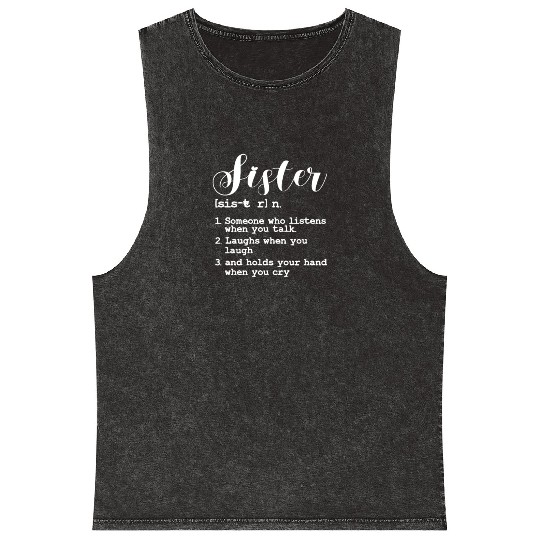 Sister Definition Mineral Wash Tank Tops