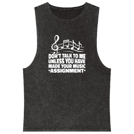 Music Teacher music nout Mineral Wash Tank Tops